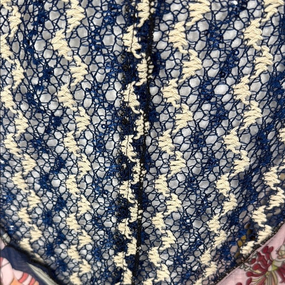 Soft Surroundings Colorful Sleeveless Floral CoverUp Top Size Small - Picture 8 of 9